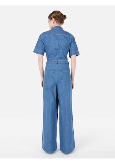 Colins Mavi Kadın Pantolon Cl1068654 Q1.v1 Dn43294 Denim