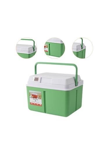 Suntek Plaj, Spor Için Taşınabilir Soğutucu Kutu Çok Yönlü Yeşil
