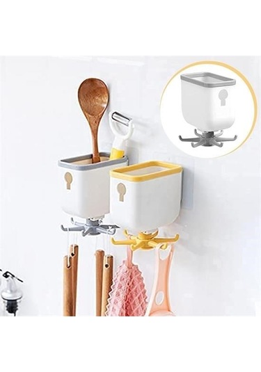 Mcg Pratik Mutfak Askılığı Organizatör Ve Mutfak Düzenleyici Çok Amaçlı Askı Renkli