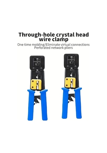 Besthome1 Dream011 1 Bilgisayar Ağ Kablosu Sıkma Aleti 6p8p Rj45 Cat6e Ethernet Pense Endüstriyel Kurulum