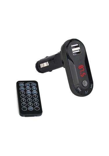 Hello Hl-19683 Bt-fm Modulatör Çift Usb/sd/mp3 12-24 Volt Hafızasız Bluetooth Fm Transmıtter 4172