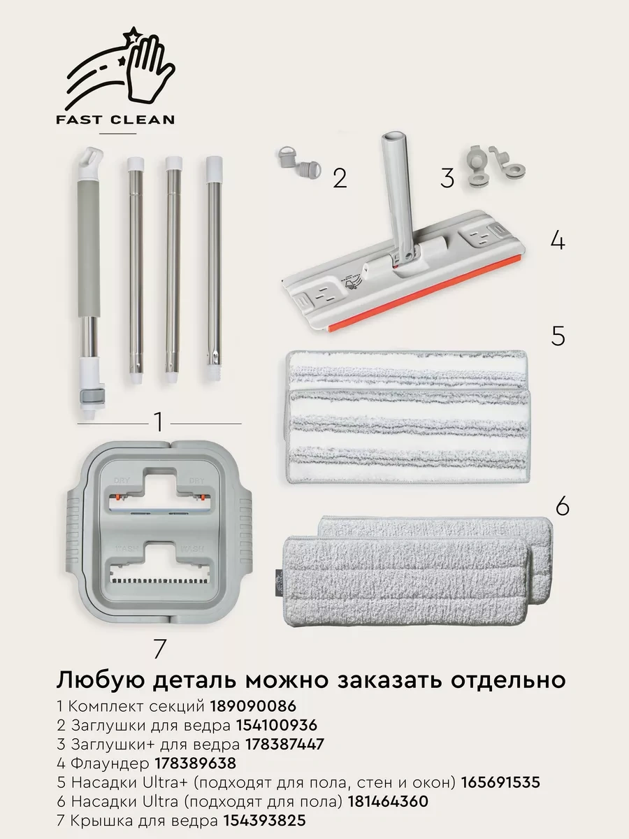 Fast / Clean Mop İçin Flounder 178389638