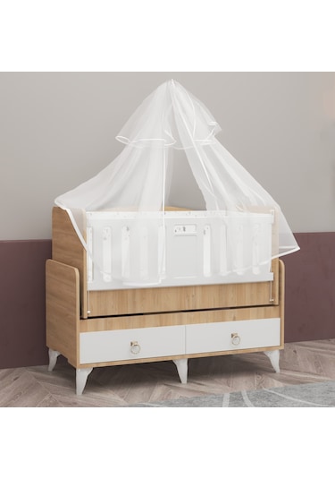 Garaj Home Karmen Beşik Aytaşı - Uyku Seti Kombinli Beyaz