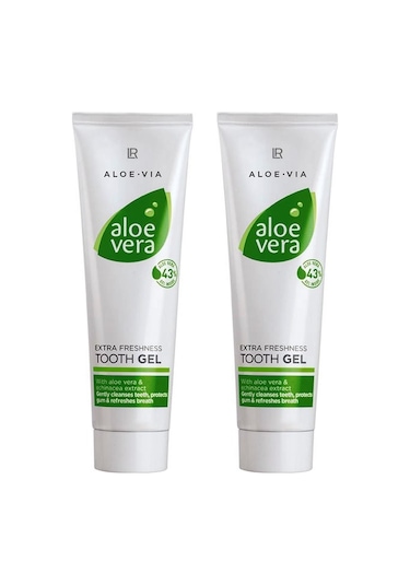 LR Aloe Via Aloe Vera Extra Freshness Diş Macunu 100 ML x 2