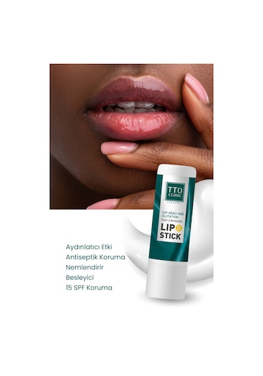 Tto Clınıc Lip Stick - Çay Ağacı Yağı & Glutatyon 15 Spf