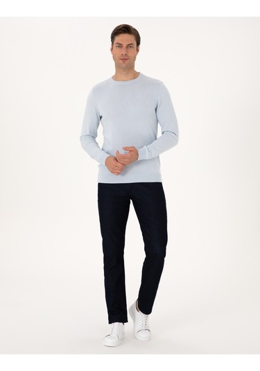 Pierre Cardin Erkek Açık Mavi Kazak /triko 50315509-vr003 Açık Mavi