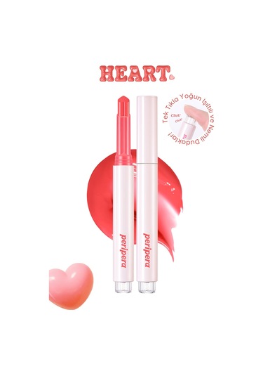 Peripera Heart Jam Glow Yoğun Nemlendirici Parlak Bitişli Balm 3 Grapefruit Crush