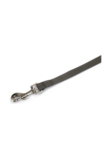 Beeztees Köpek Gezdirme Kayışı, Gri, 120cm, 20mm Çok Renkli