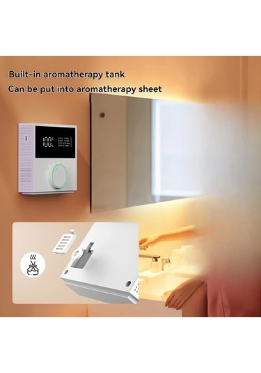 Xuweiwei Siyah Yeni Kalite Şık Dört Seviyeli Negatif İyonlu Hava Temizleyici Banyo Yaşlılar Evcil Hayvan Odası İçin Masaüstü Filtre