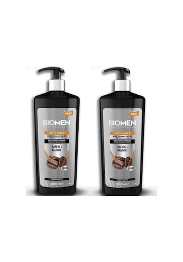 Biomen Professional Kuru Ve Yıpranmış Saçlar İçin Kafein & Arjinin Şampuan 2 x 1 L