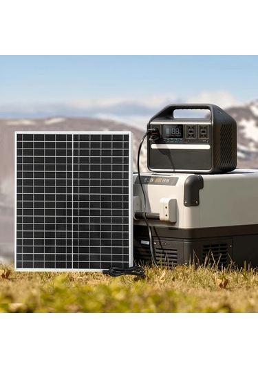 Boatshop1 1 Adet Solar Paneller Güneş Paneli Açık Taşınabilir Şarj Kiti Rv Piknik Tekne Kamp Mobil Güç Kaynağı