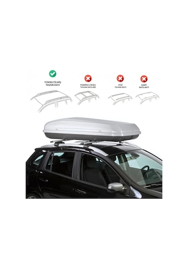 Vw Caddy Ara Atkı Siyah- Bold Bar V1 2 Parça 2015+