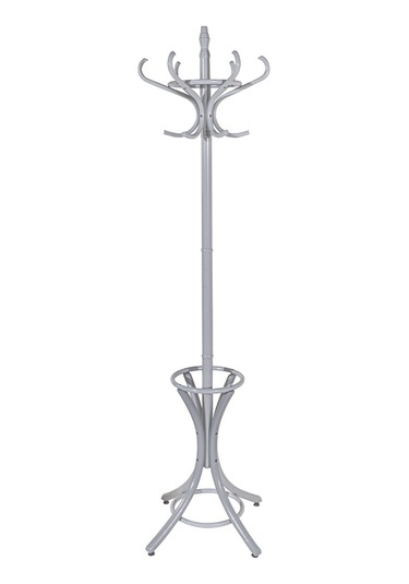 Handy Mate Dorya 12li Ahşap Askılık-mat Gri 51x185x51 Cm Gri