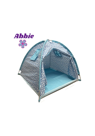 Abbie Sevimli Yıldızlar Oyun Çadırı Zy-svm Yldz Mavi