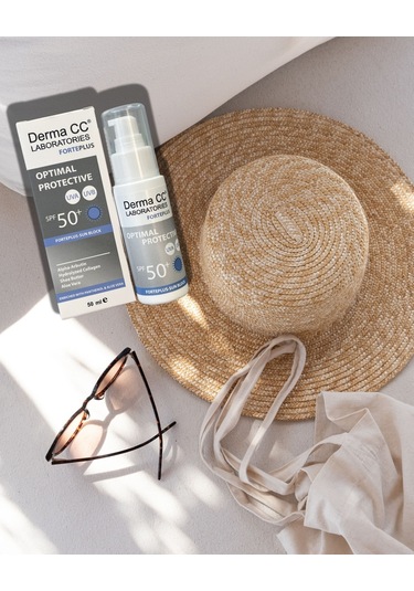 Derma CC Laboratories Forte Plus Leke Karşıtı Kolajen İçerikli Koruyucu Güneş Kremi SPF50+ 50 ML