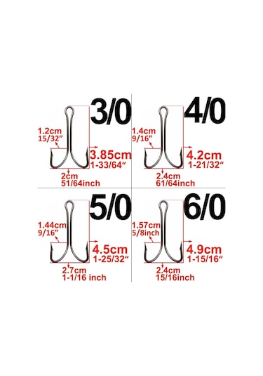 MSO Yüksek Karbonlu Çelik Ikili Balıkçılık Olta İğnesi