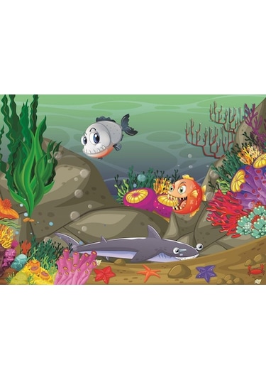 Art Kids 24+35 Parça Su Altı Ve Orman Hayvanları Çocuk Puzzle