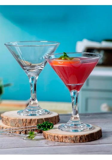 Pasabahce Amerikan Martini Kadehleri 190 Ml 2'li Set. 304883308 Beyaz