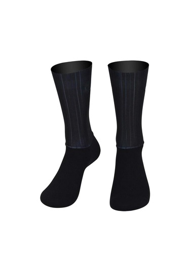 Suntek Bisiklet Çorapları Nefes Alabilir Atletik Siyah Siyah