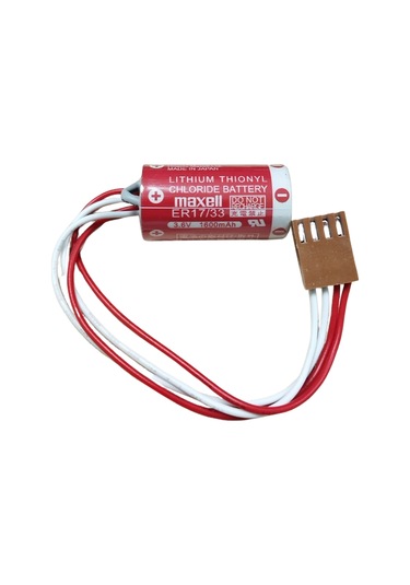 Büro Ev Ofis İçin Q Er17/33 3.6v 2/3a 4 Pın Size Lithium Pil Kahverengi Soket