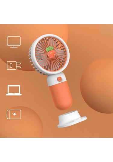 Glr Tech Ym88146a-b Ev-ofis-okul Mini Boy Fan - Turuncu