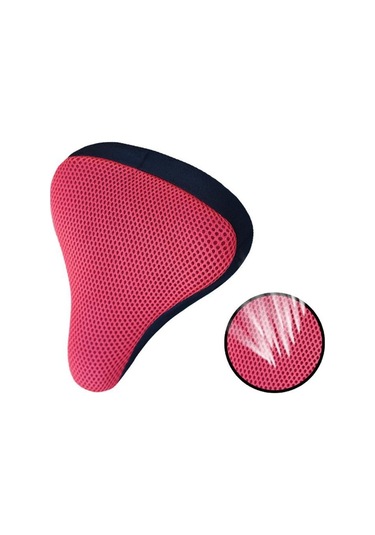 Açık Mavi 3d Yumuşak Bisiklet Klozet Kapağı Bisiklet Sele Kılıfı Bisiklet Silikon Koltuk Minderi Bisiklet Nefes Eyer Rahat Bisiklet Parçaları Açık Mavi