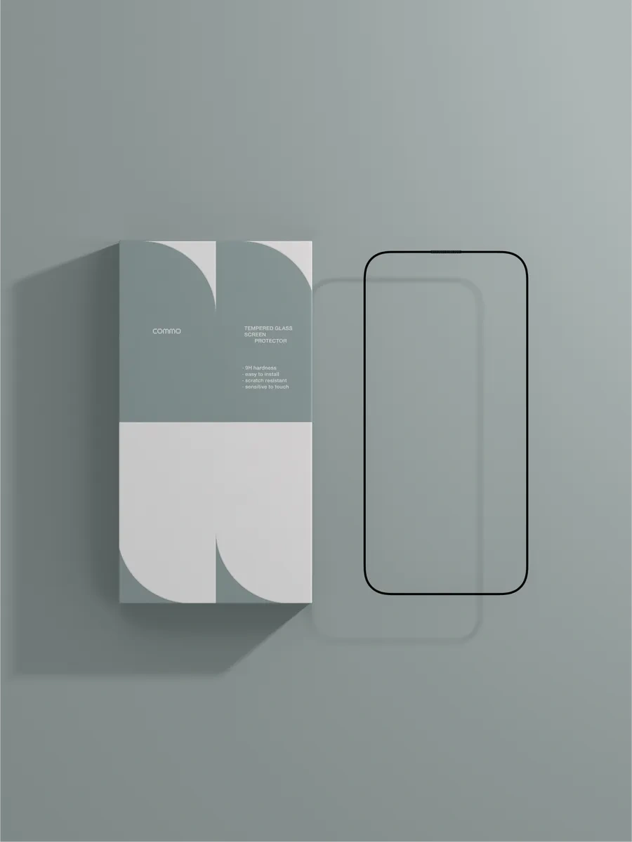 Commo Apple İphone 14 Pro İçin Aplikatörlü Koruyucu Cam 223417582