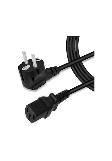 Koodmax 30 Adet Bilgisayar Kasa Monitör Ekran Power Kablo Güç Kablosu - 1.5 Metre