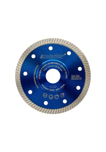 Master 504970 Flanşlı 115 Mm İnce Hassas Mermer Granit Fayans Kesme