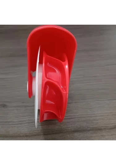 Fochsia 1 Adet Kırmızı Plastik Pizza Pasta Kıvırma Aparatı Gıda Güvenliği Pişirme Ve Dekorasyon Aracı