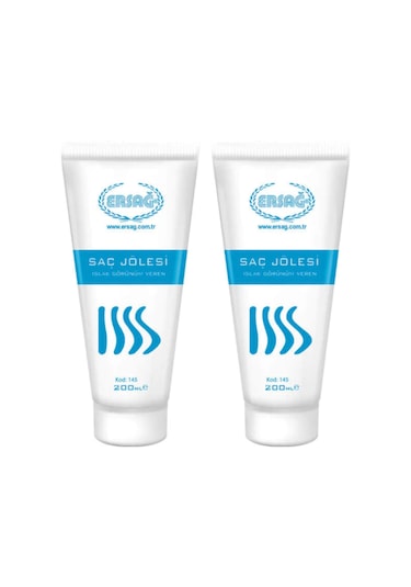 Ersağ Islak Görünüm Veren Saç Jölesi 2 x 200 ML