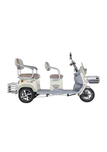 Arora Felix New Elektrikli 3 Tekerlekli Moped Yeşil