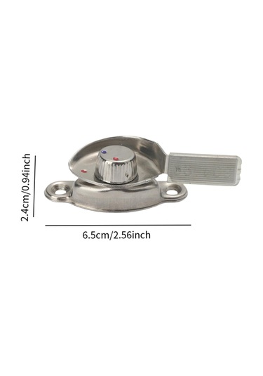 Suntek 2 Adet Kapı Hilal Kilitleri Ofis Çiftlik Otel Için 6.5 Cmx2,4 Cm