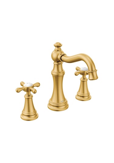 Moen Ts42114bg Weymouth Banyo Musluğu, Fırçalanmış Altın Diğer
