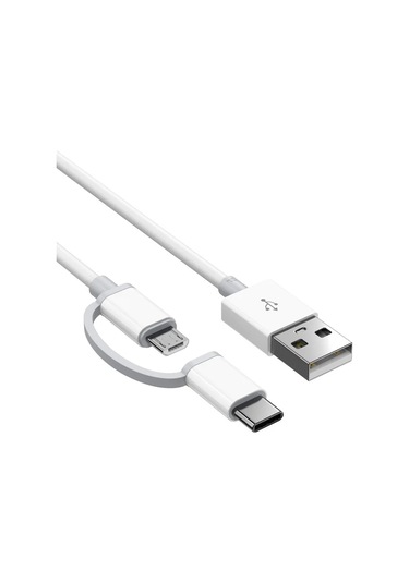 Maerknon 3a 2'li 1 Mikro Usb Tip C Şarj Kablosu Xiaomi Samsung Uyumlu Oppo Android Telefonlar İçin Hızlı Şarjbej1m