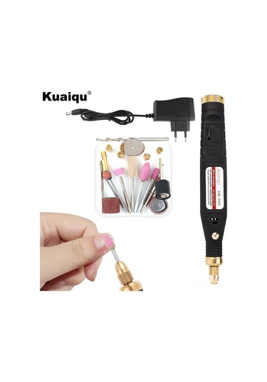 Ximistore9 Hb-005 Mini El Aleti - 5000-18000 Rpm Ayarlı, 15 Parça Aksesuarlı, Taşlama Ve Parlatma İçin Kompakt
