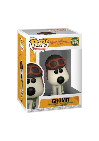 Funko Pop Wallace & Gromit, Gromit Vinil Figür 9,5 Cm Koleksiyonluk Hediye Karakter Figürü Diğer