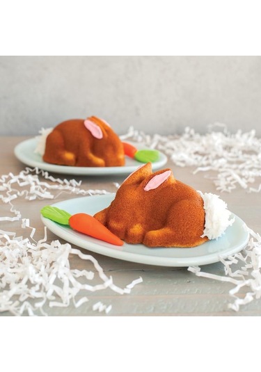 Nordicware Minik Tavşanlar Kek Kalıbı - Platin