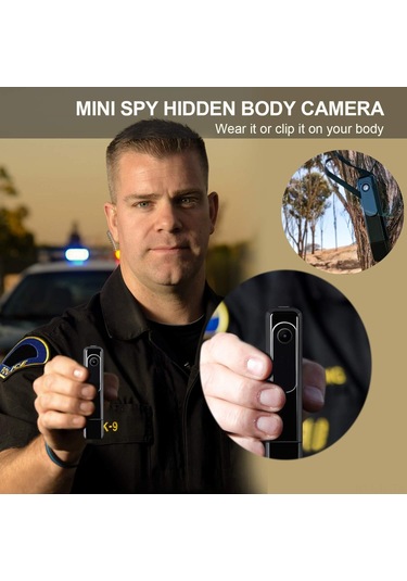 Hombey Giyilebilir Fıstık Kalem Spor Kamerası - Full Hd 1080p, 140 Geniş Açı, Dönüşlü Kayıt, 3 Saat Çalışma Süresi, Usb, 64gb Destekli