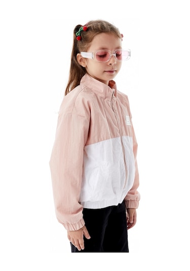 Benitto Kids Kız Çocuk Mevsimlik Yağmurluk Ceket 51359 Pembe