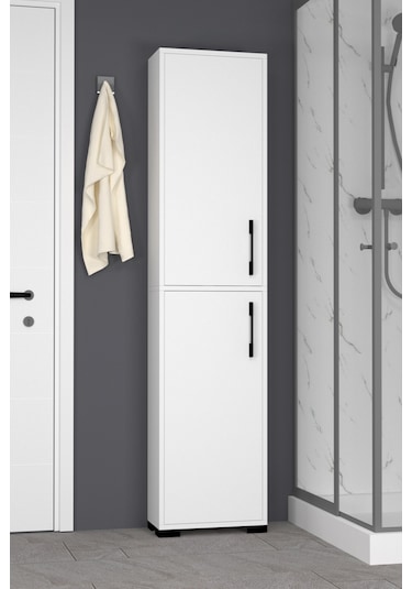 Lizbon No.4 Banyo Dolabı Beyaz