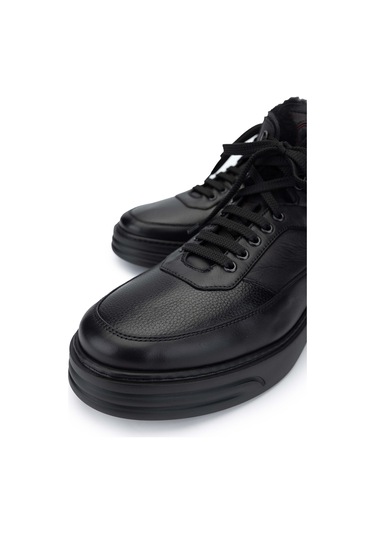 Rossı Erkek Hakiki Deri Siyah Casual Bot 668 1274kpza Erk Bot Sk24-25 Nero Siyah Siyah