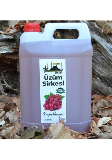 Üzüm Sirkesi 5lt %100 Katkısız Doğal Sağlıklı Sirke