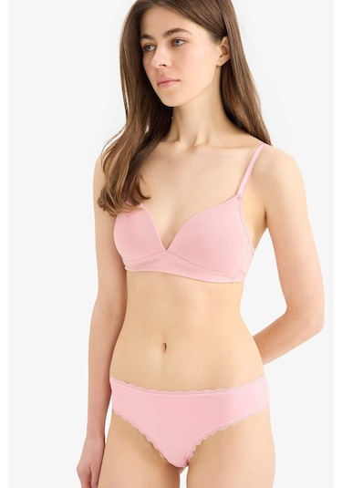 DeFacto Pamuklu Comfort Pedli Bra-Fall in Love X9027AZ25SPBR80