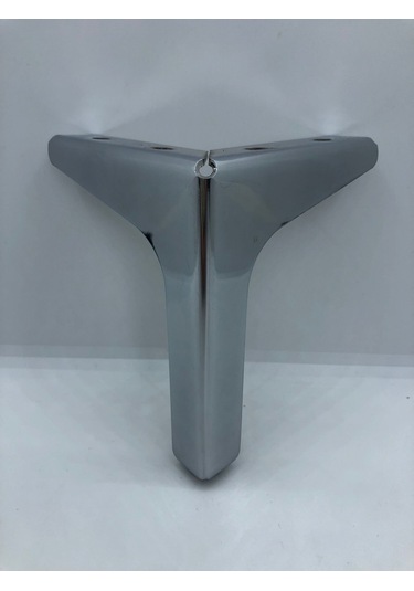Metal,12 9 9 Cm Krom Kaplama , Koltuk,baza Mobilya Ayağı 4 Adet