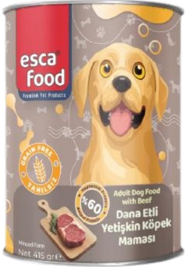 Esca Food Dana Etli Yetişkin Köpek Konserve Maması 415gr
