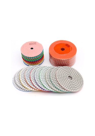 Sones Mermer Granit Fayans Taşlama Parçası 80mm100mm Yumuşak Taşlama Parçası Su Değirmeni Taşı Parlatma