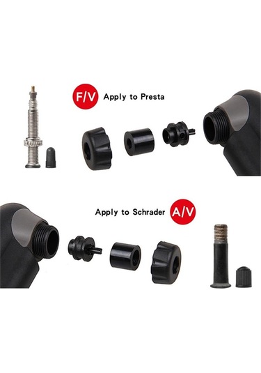 Rectus Yol Mtb Şehir Bisikleti Mini Pompa İnce Kalın Araba Sibop