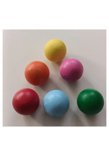 Moccotoys Waldorf 6 Lı Renkli Toplar