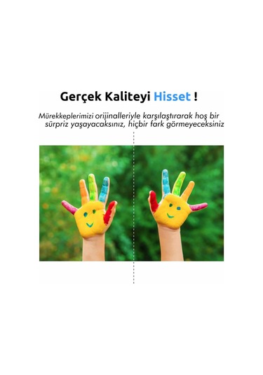 For Epson Claria ve L Serisi Yazıcılara Uyumlu 4X100 ML Mürekkep